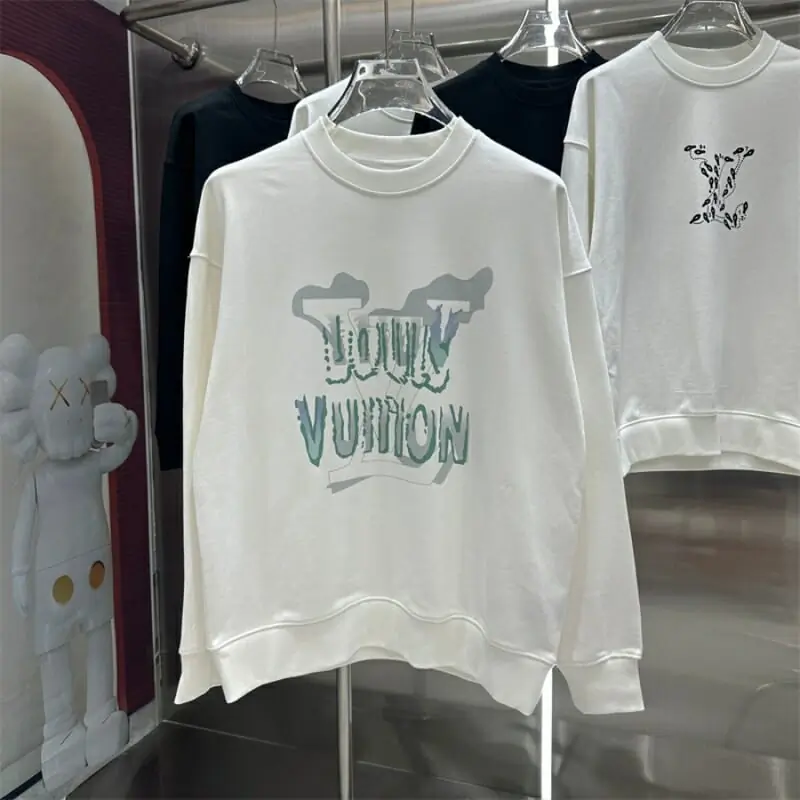 louis vuitton lv sweatshirt manches longues pour unisexe s_1247356